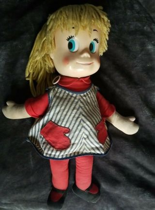 1961 Vintage Sister Belle Doll By Mattel With Pull String - Still Talks