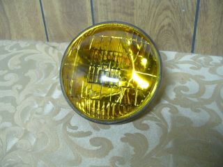 Vintage Antique Westinghouse Amber Light Bulb 401a
