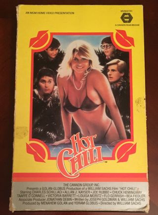 Hot Chili (1985) Vhs Cannon Films Big Box Usa Up All Night Comedy Rare