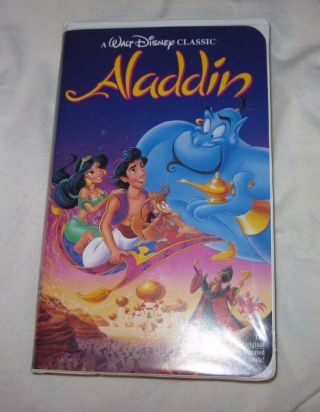 Aladdin (vhs,  1993) - Walt Disney 