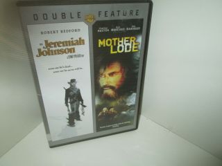 Jeremiah Johnson Robert Redford / Mother Lode Charlton Heston Rare Western Dvd