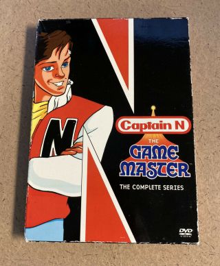 Captain N The Game Master Complete Series Dvd Set Very Rare Oop Nintendo