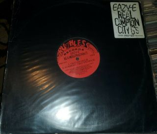 Eazy - E Real Muthaphuckkin G’s 1993 Very Rare Vinyl