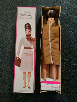 Vintage Lisa Littlechap Box Remco Doll