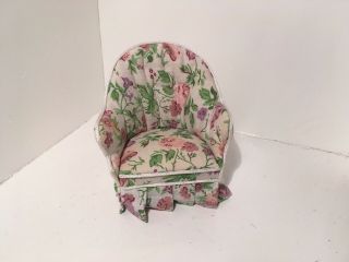 Vintage Dollhouse Miniatures Arm Chair 67