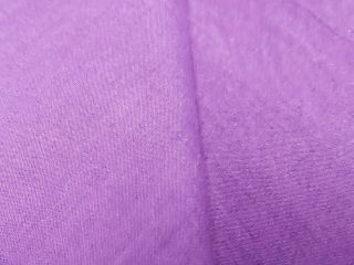 2 Yd Vintage Antique Cotton Quilt Fabric Solid Purple 36 " Wd 1930s Doll Sew Craft