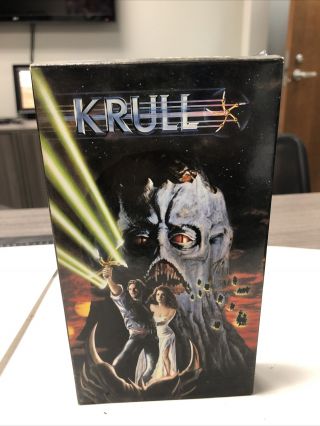 “krull” Vhs ‘80s Goodtimes Release Cult Classic Rare Fantasy The Glaive