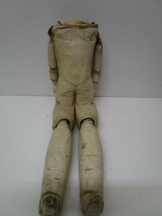 Antique Kid And Sawdust Doll Body 18 " Long