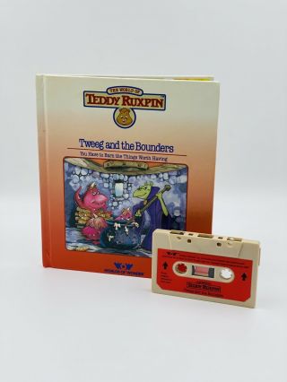 Teddy Ruxpin Book & Tape - Tweeg And The Bounders