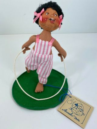 Vintage 1993 Annalee Mobilitee Doll Girl Hoola Hooping 2346
