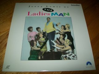 Ladies Man,  The Laserdisc Ld Very Rare Jerry Lewis