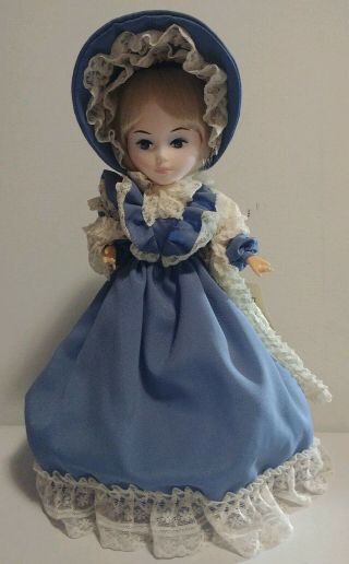 Vintage Bradley Dolls Blue Dress Doll Clarissa 14 " Tall