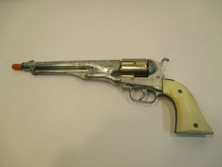 Vintage Hubley 1860 Toy Colt 44 Pistol Never Fired Rare Near