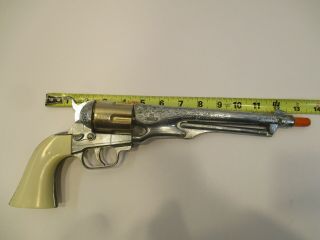 Vintage Hubley 1860 Toy Colt 44 Pistol Never Fired RARE Near 2