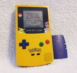 Rare Nintendo Game Boy Color Pokemon Edition Cgb - 001 - & Great