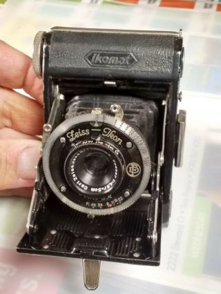 Very Rare,  Zeiss Ikon Baby Ikonta 520/18 Tessar 5cm F4.  5 in Compur,  film 2