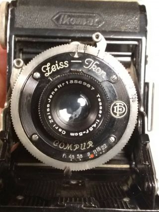 Very Rare,  Zeiss Ikon Baby Ikonta 520/18 Tessar 5cm F4.  5 in Compur,  film 3