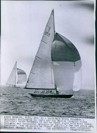 1961 Easterner Beats Columbia Boston Ship America 