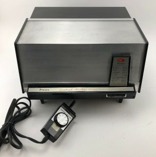 Vintage Presto Control Master Portable Oven - Rare