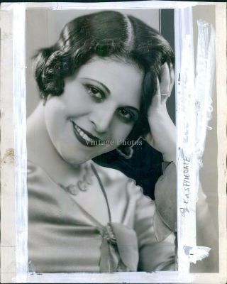 1929 Actress Lina Basquette Stars Crime Drama Come Across Movie Promo Photo 8x10