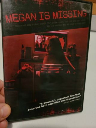 Megan Is Missing (dvd,  2011) Rare Oop Based On True Events Horror Graphic