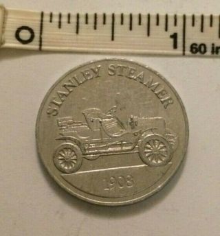 8070 - Sunoco Antique Car Coin Series 1 - 1908 Stanley Steamer