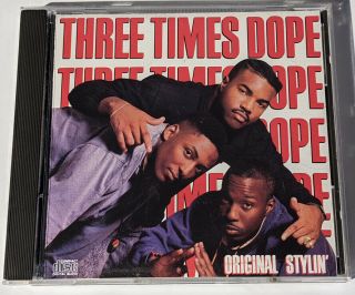 Three Times Dope Stylin Cd Hilltop 1989 Hip Hop Rap Rare Arcd - 8571