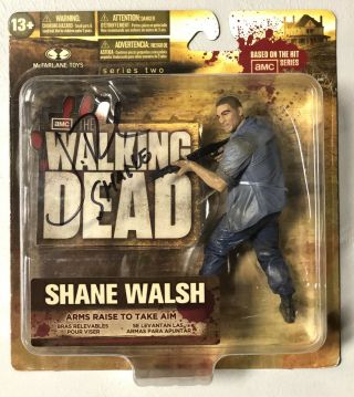 Jon Bernthal Signed Shane Walsh The Walking Dead Figure Rare Proof Psa/dna