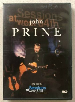 John Prine - Live From Sessions At West 54th Rare Dvd 2001 Iris Dement