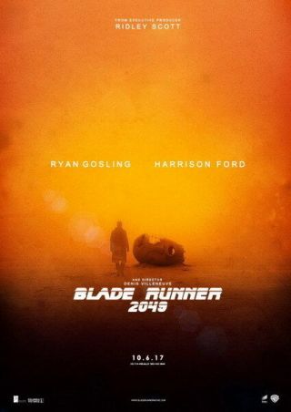 001 Blade Runner - 2049 Mondo Classic Usa Movie 24 " X33 " Poster