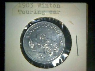 Sunoco Antique Car Coin Series 1 1903 Winton Touring Car