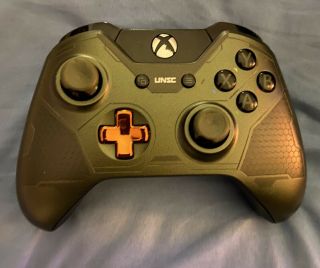 Xbox One Halo Master Chief Controller Limited Edition - / Rare / Cleaned