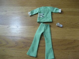 Vintage Maddie Mod 1727 Green With Envy Fashion Outfit Mego - Barbie Clone