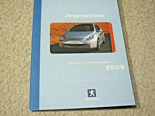2000 Peugeot Promethee Brochure.  Rare