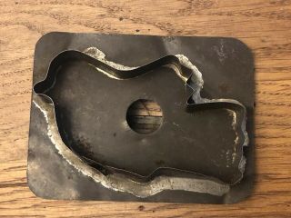 Old Antique Americana Tin And Solder Large Bird Dove Cookie Cutter