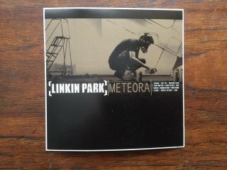 Linkin Park Promo Sticker For The Meteora Cd 2003 Last One Rare
