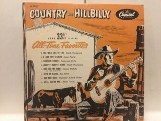 Rare Rockabilly COUNTRY AND HILLBILLY LP CAPITOL H - 9107 Ramblin Jimmie Dolan 2