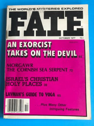 Fate October 1977 Vol.  30 No.  10 Issue 331
