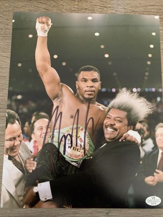Mike Tyson Authentic Hand Signed Autographed 8x10 Picture Boxing Rare W/coa