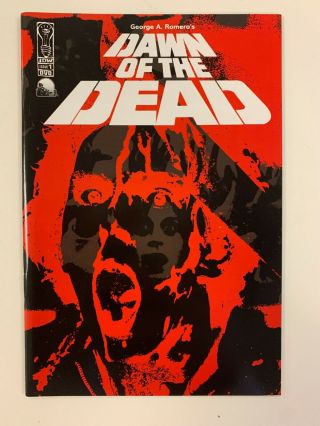 Idw Dawn Of The Dead : Rare Dvd Comic : Nm