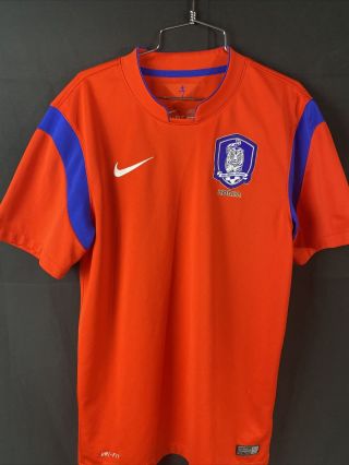 Nike South Korea 2014 Fifa World Cup Jersey Football Soccer Men Size Small Rare