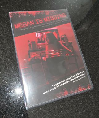 Megan Is Missing (dvd,  2011) Rare Oop Based On True Events Horror Graphic
