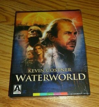 Waterworld Rare Ltd Ed 3 Blu - Ray Disc Set Rare & O/p W/ Slipcase Region A (us)
