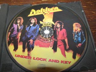 DOKKEN - UNDER LOCK AND KEY - MEGA RARE JAPAN PROMO EDITION WPCR - 13573 CD 3