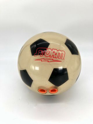 Storm Soccer Bowling Ball 13lb Sports Series Clear Rare Masst06835
