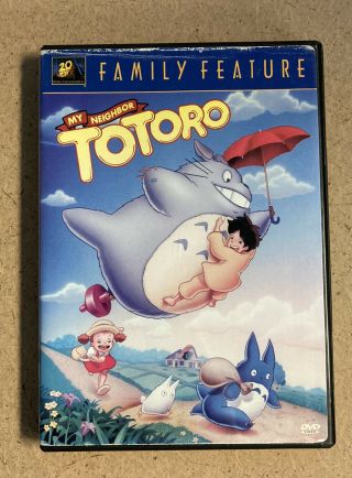 My Neighbor Totoro (dvd,  2002) Rare / Oop /