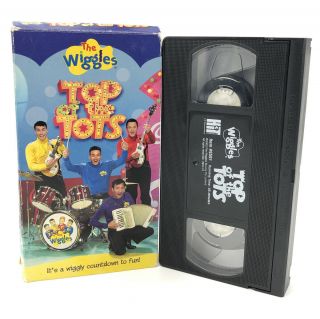 Wiggles,  The: Top Of The Tots (vhs,  2006) Vintage Rare Video