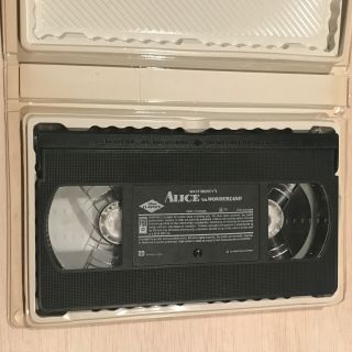 RARE Alice in Wonderland 1991 Disney BLACK DIAMOND VHS Tape 3