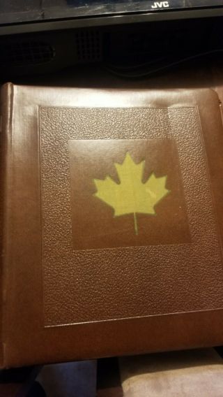 Rare And Scott National Canada Hingeless Stamp Album 1851 - 1973