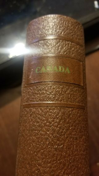 Rare And Scott National CANADA Hingeless Stamp Album 1851 - 1973 2